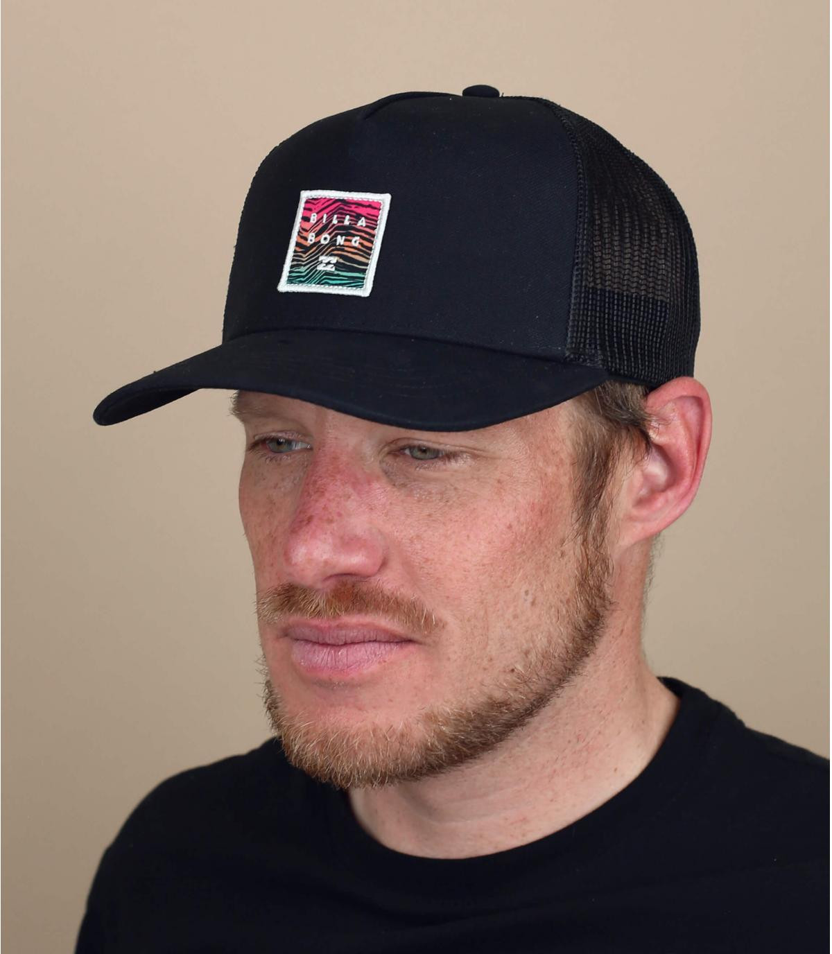 Trucker Cap Billabong schwarz Stacked Trucker black